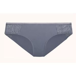 Lively The Palm Lace Bikini Underwear Panties Women Small Smoke Grey New